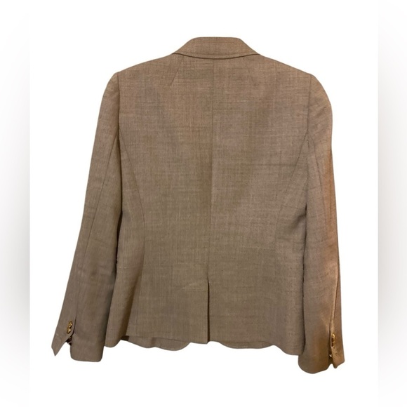 J CREW schoolboy blazer jacket gold buttons pockets preppy college navy Gray - Picture 3 of 14